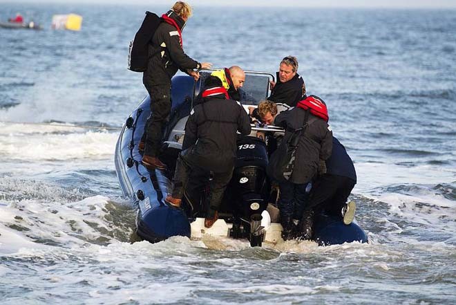 The crew head out - PWA Reno World Cup Sylt Grand Slam 2011  © PWA World Tour http://www.pwaworldtour.com